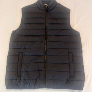 Swiss Tech Men's Puffer Vest - Black